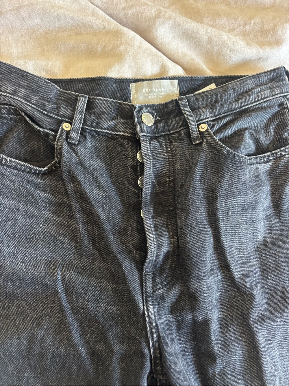 Everlane Rigid Way-High Jean
Worn-In Black - Picture 5 of 9